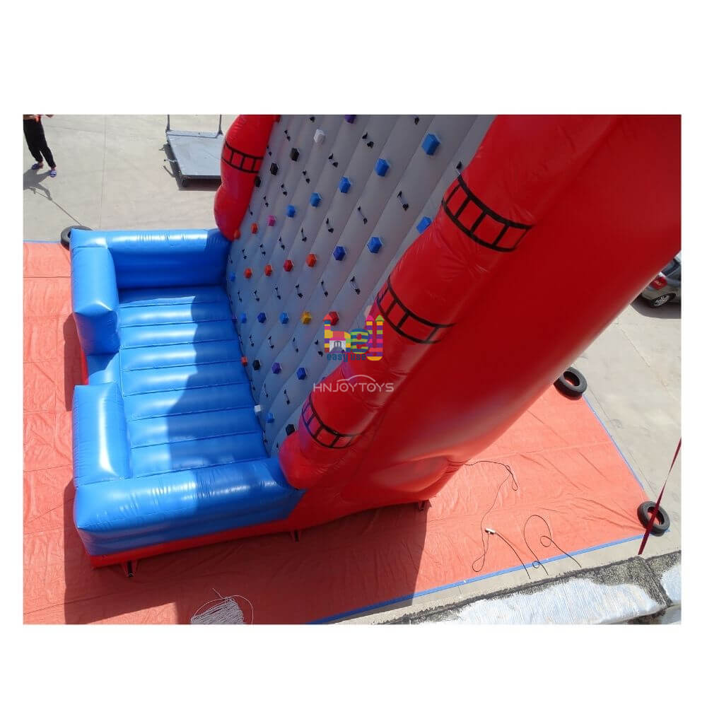 colorful rock climbing inflatable