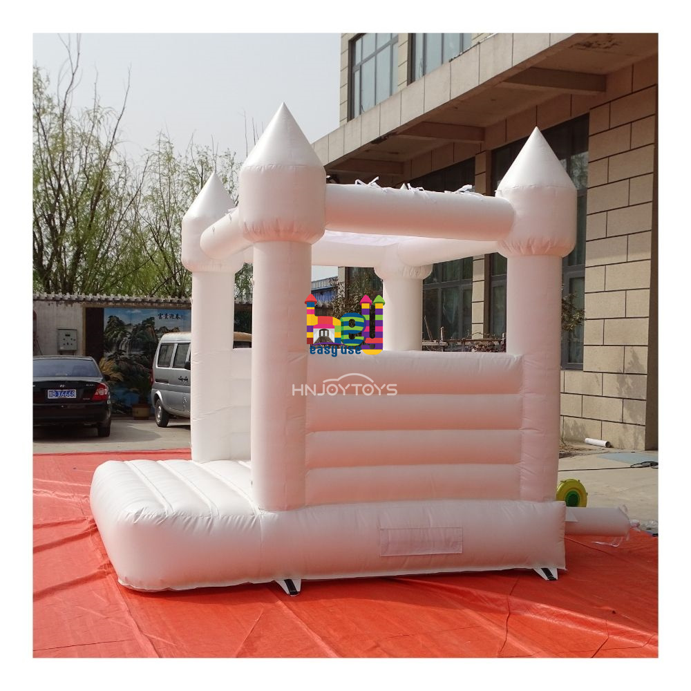 party decoration commercial inflatable white bounce house for event