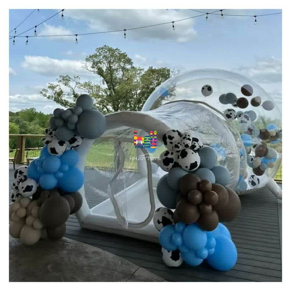 high quality PVC clear inflatable bubble tent 