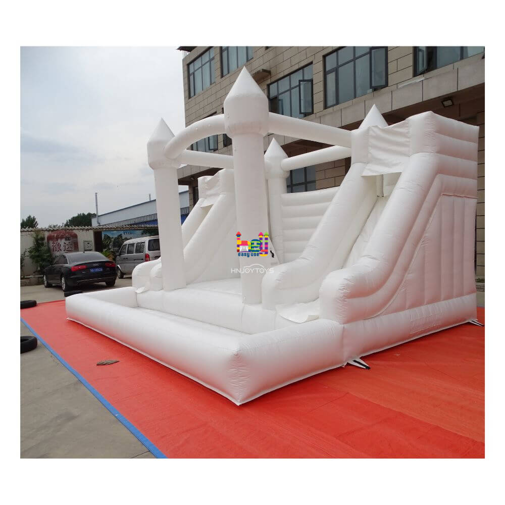 bouncer water slide combo