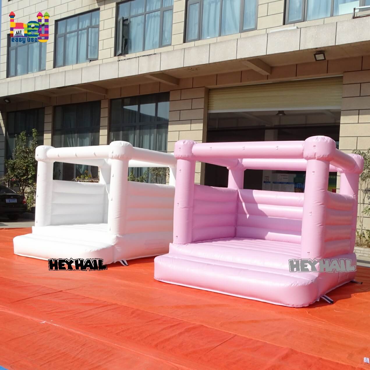 White Wedding Air Bounce House 