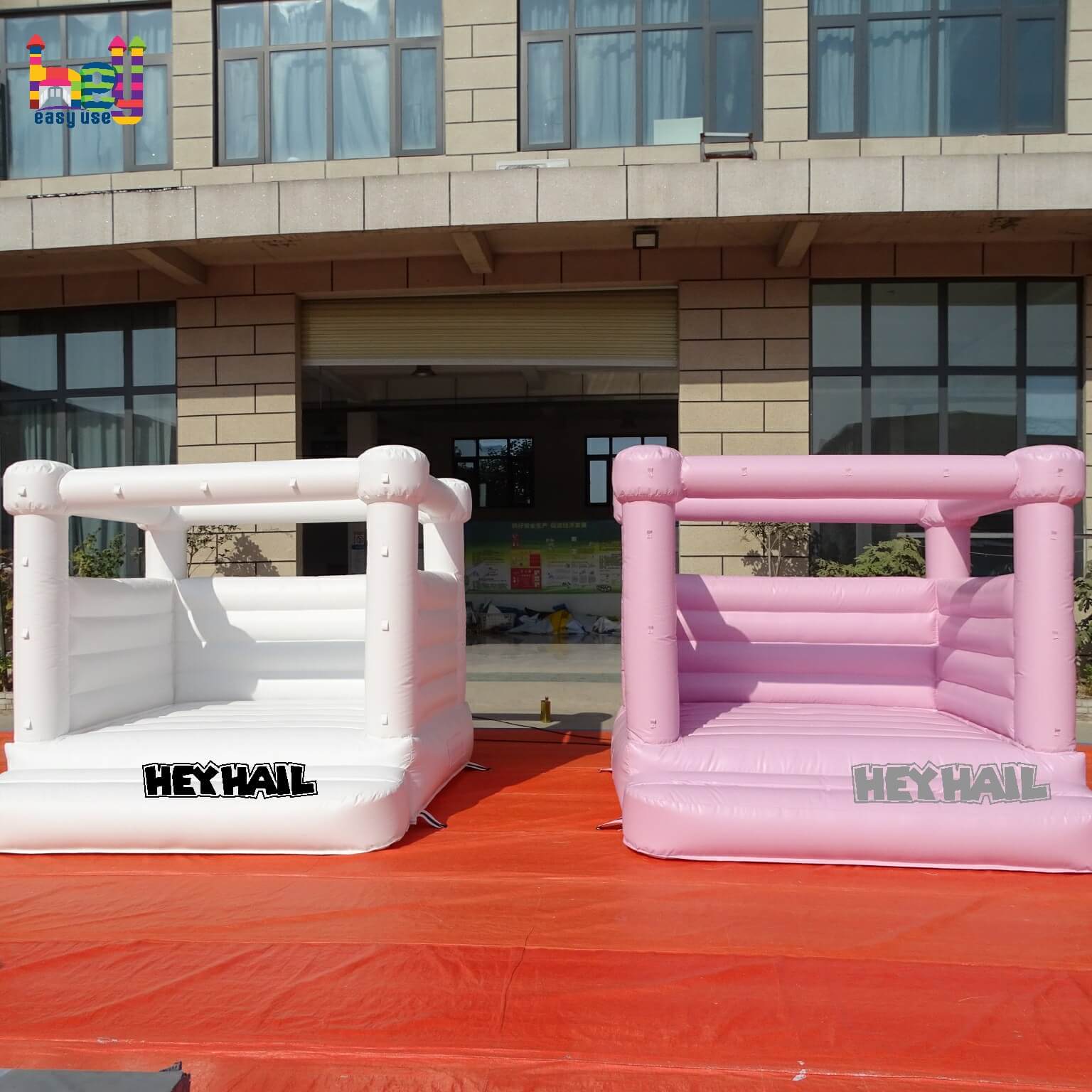 White Wedding Air Bounce House 