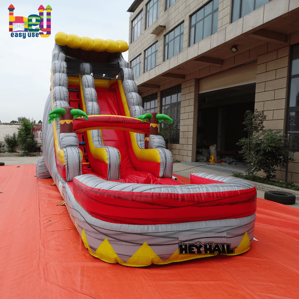 commercial grade PVC bounce house commercial water slide