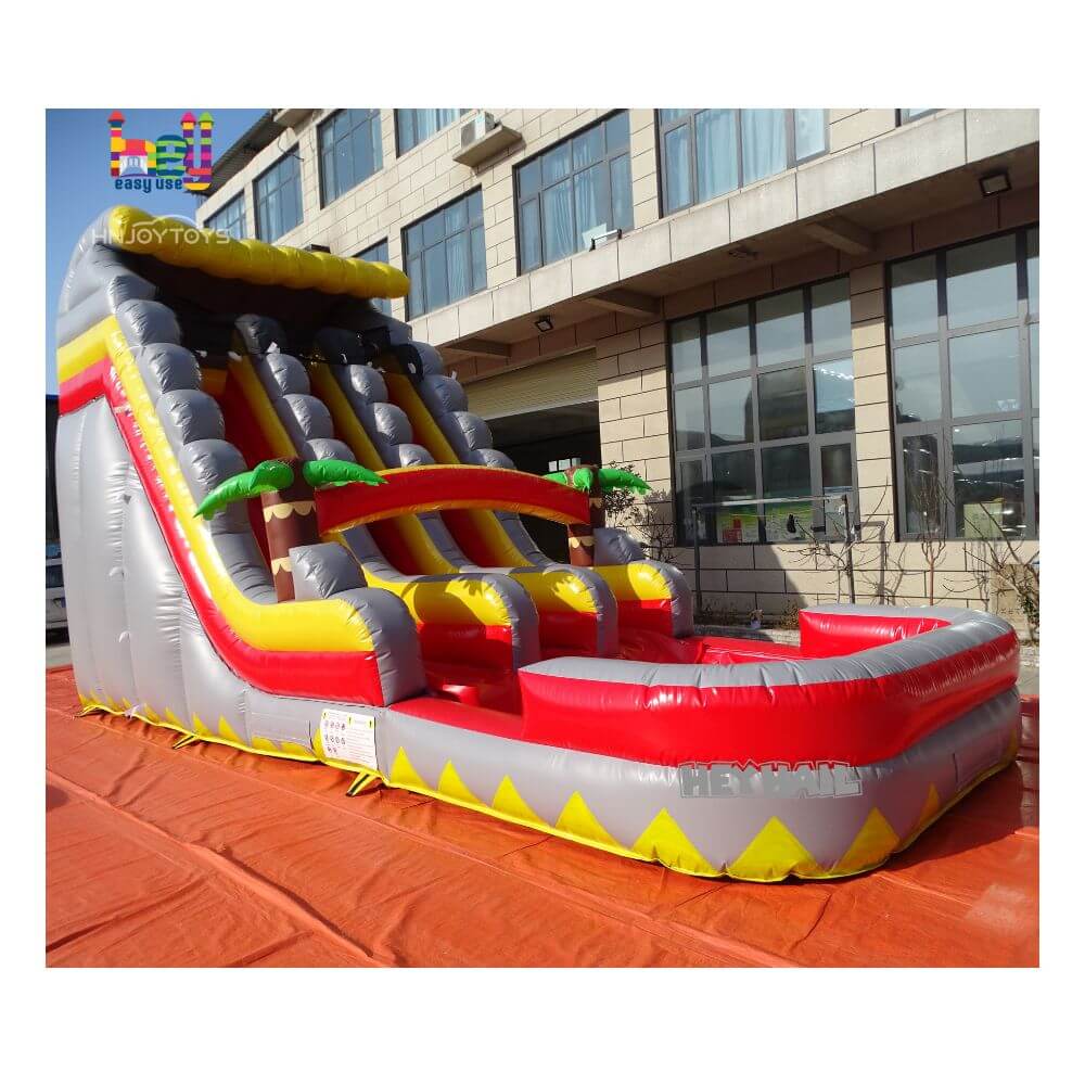outdoor inflatable beach slide