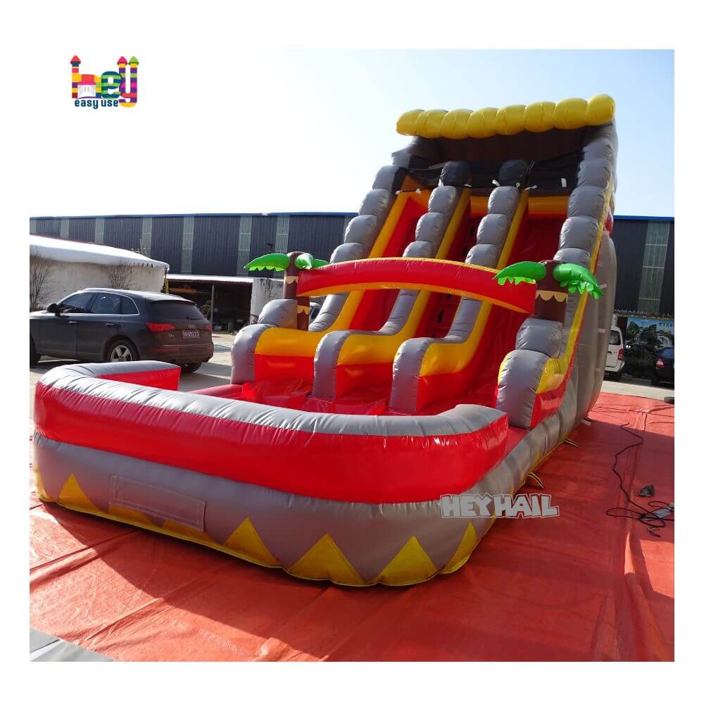 large inflatable water slide on sale 