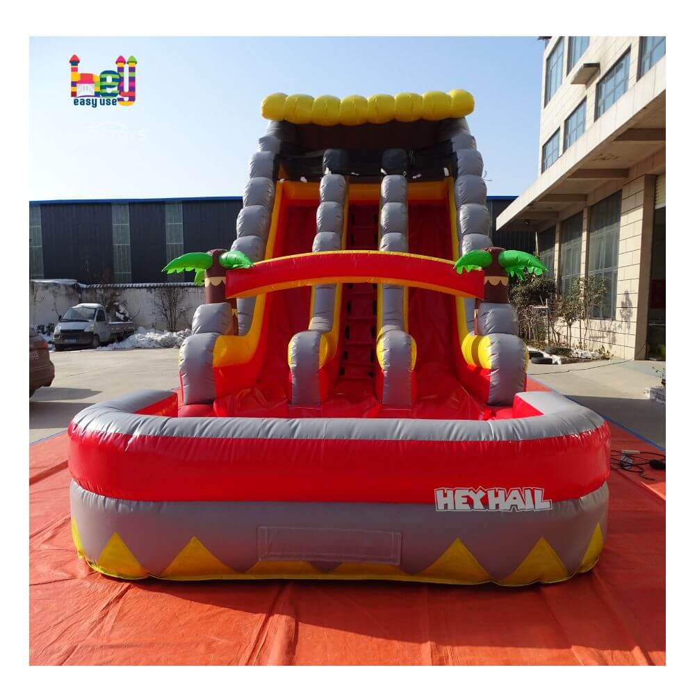large inflatable water slide on sale 