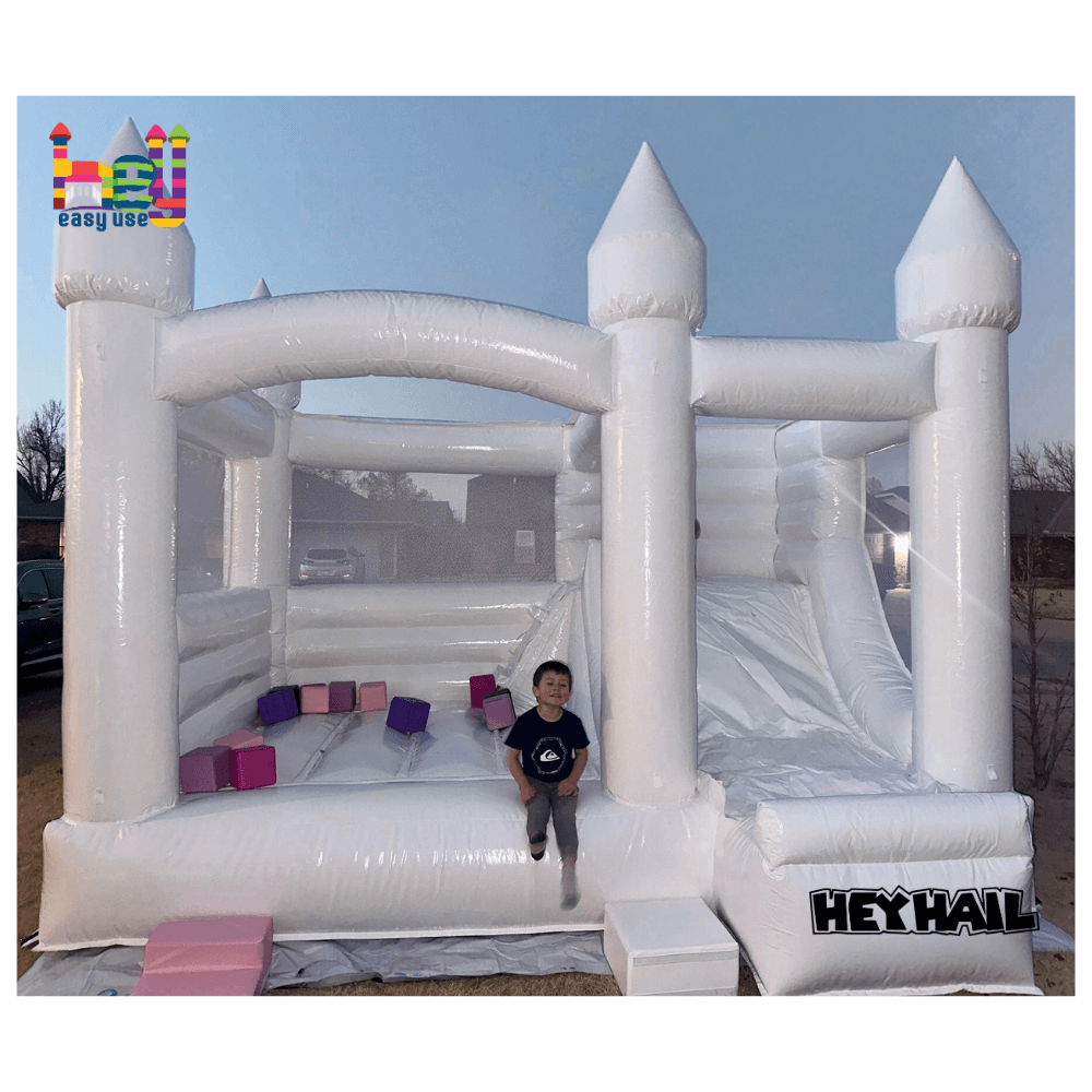 Inflatable PVC Slide and Bounce House Combo For Kids and Adults
