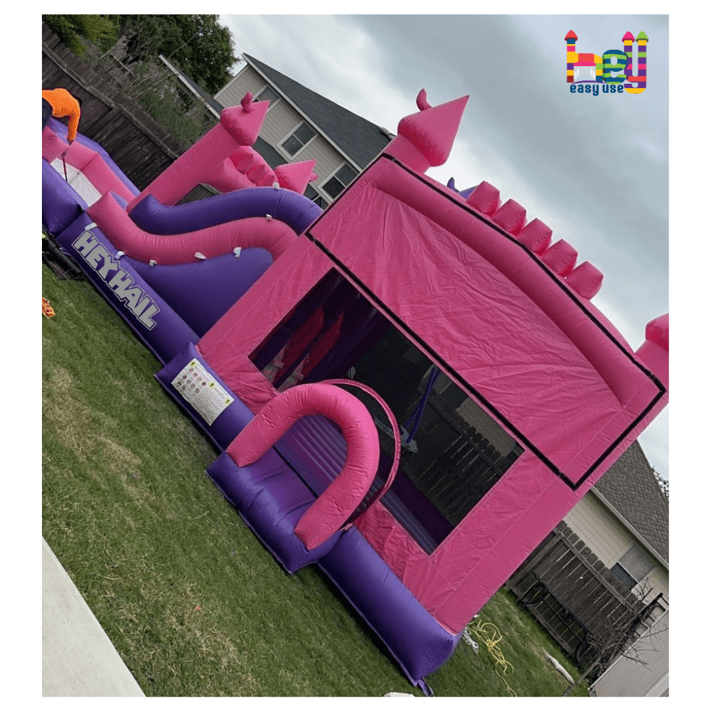 Inflatable Princess Combo Bounce House 