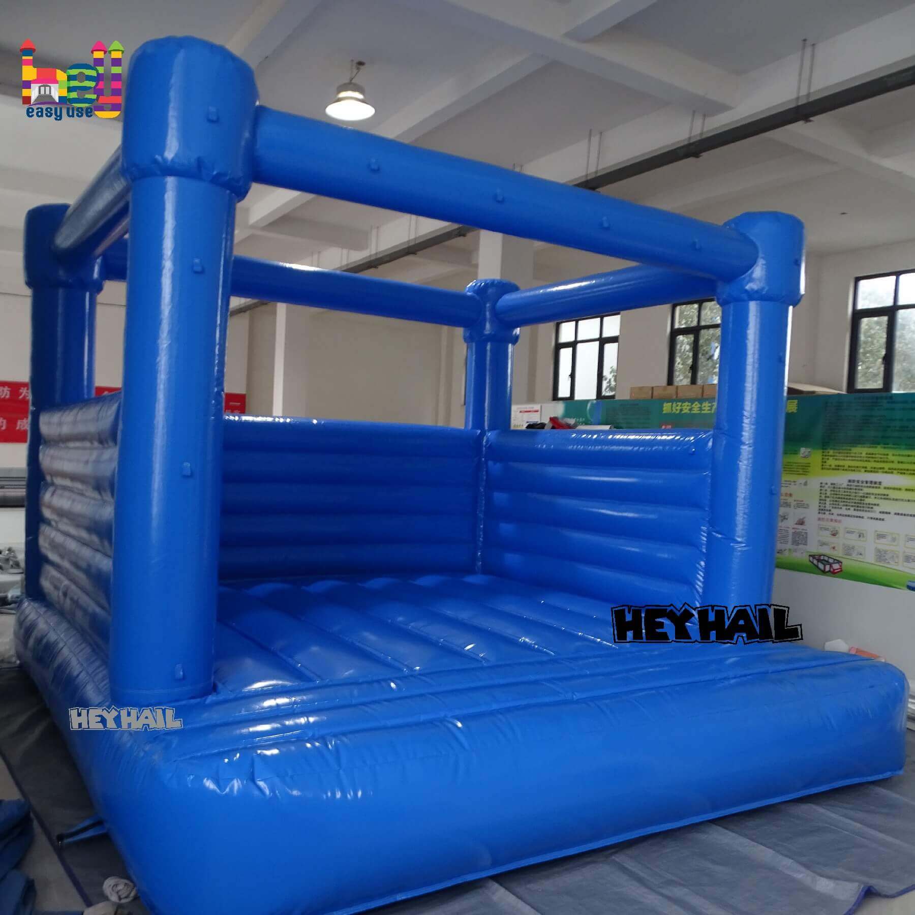 Blue Inflatable Event Inflatable Jumping Castle For Party Wedding