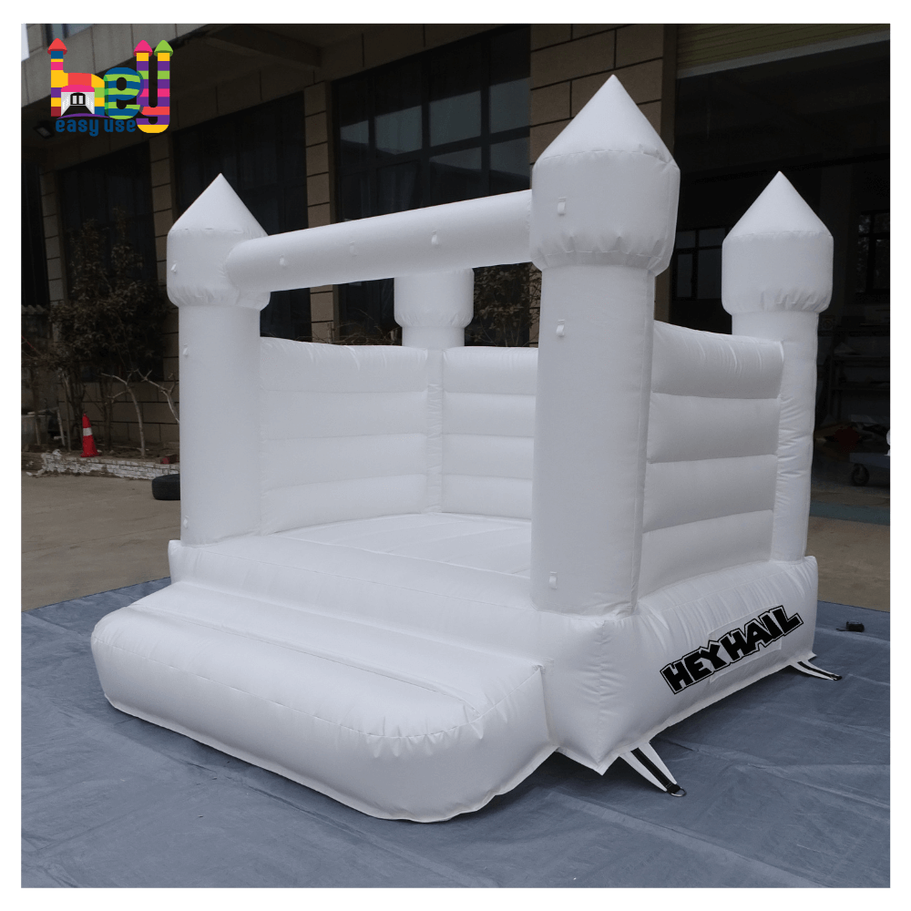 hot selling bounce house inflatable mini white bouncy