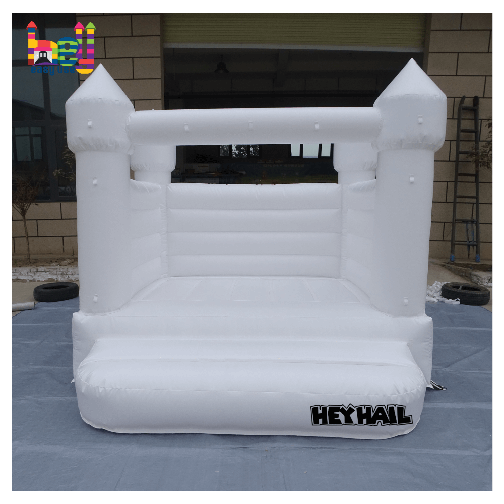 hot selling bounce house inflatable mini white bouncy