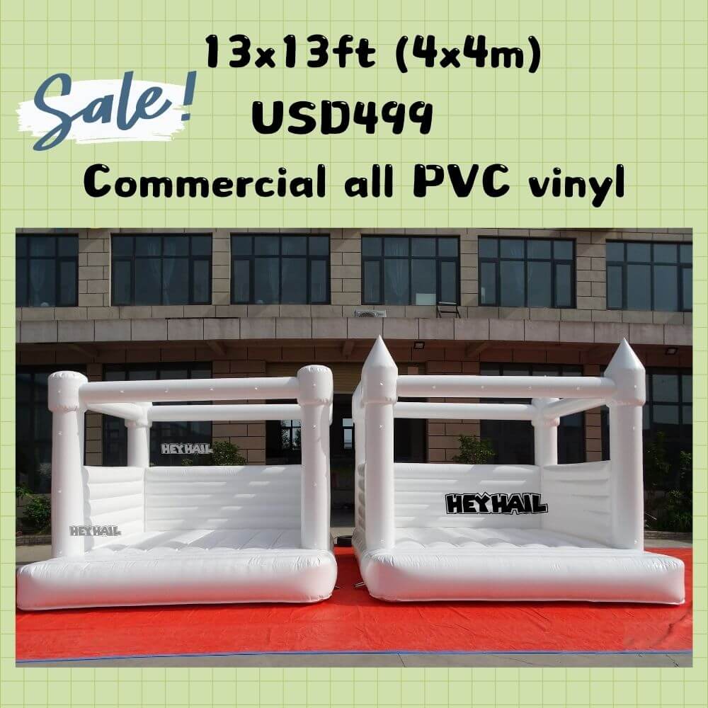 Snow white bouncy castle