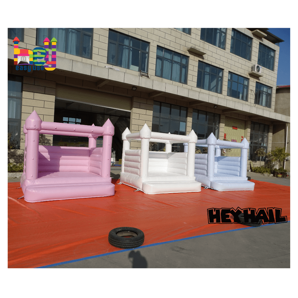 White Wedding Air Bounce House 