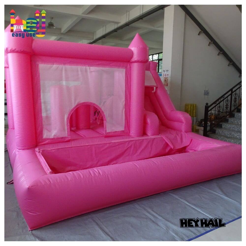 wet and dry inflatable bouncers