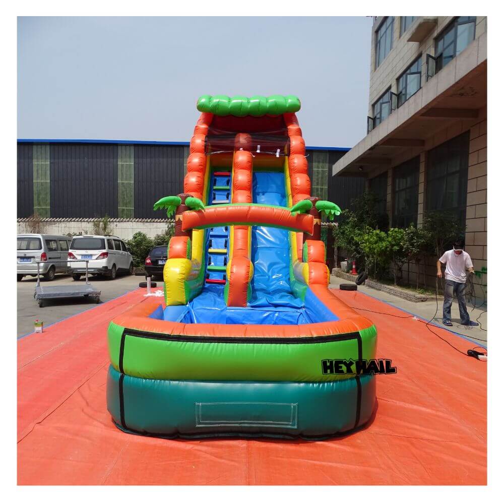 high quality PVC slide inflatable water