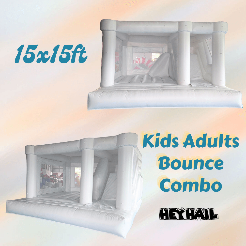 outdoor snow inflatable bounce house
