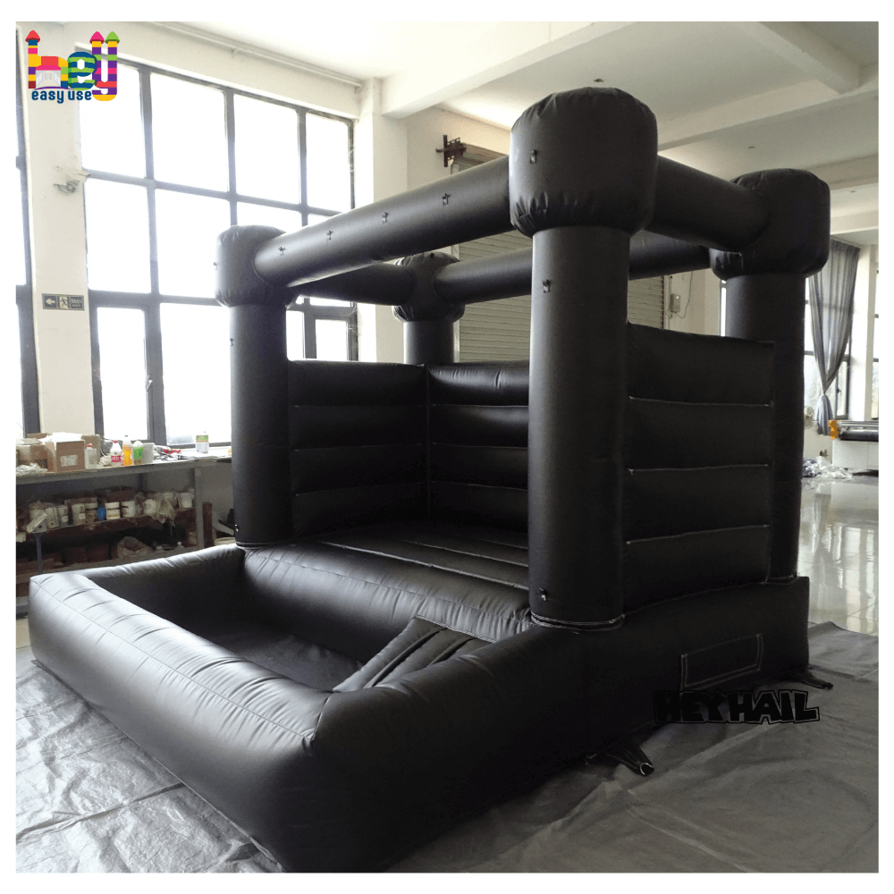 commercial grade bounce house black