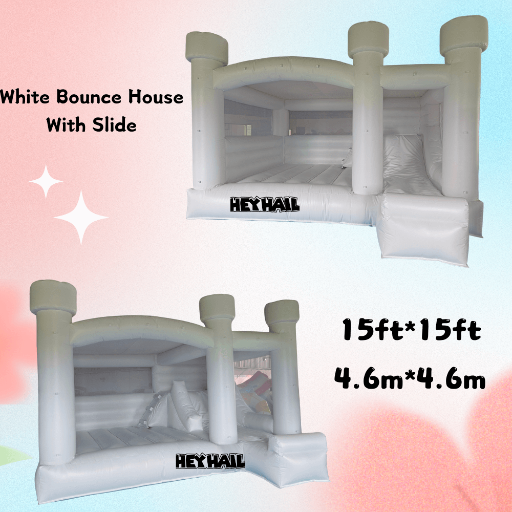 party decoration inflatable white bounce house castle