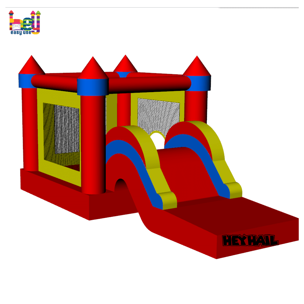 commercial grade inflatable bouncer combo cheap for sale