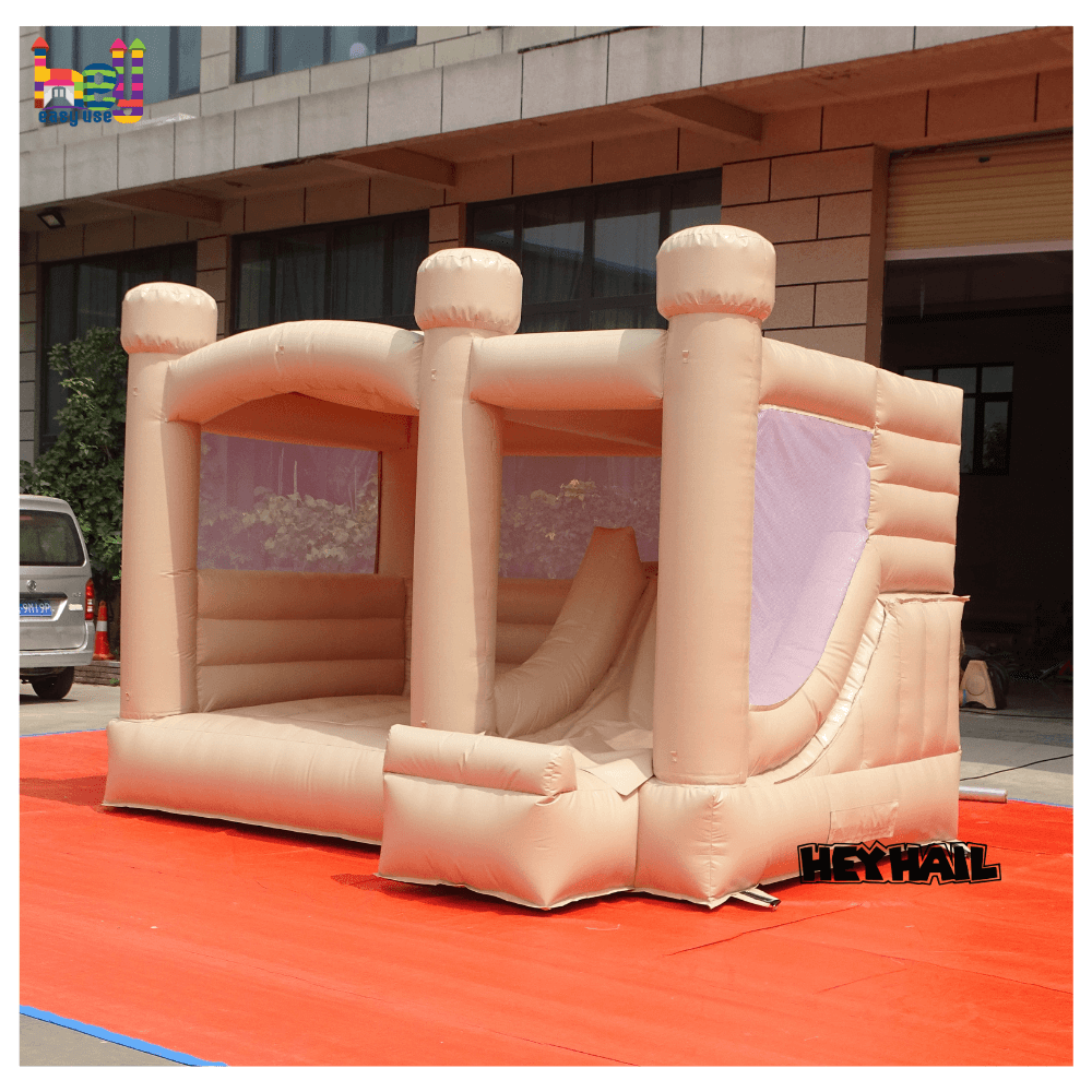 combo water slide bounce house