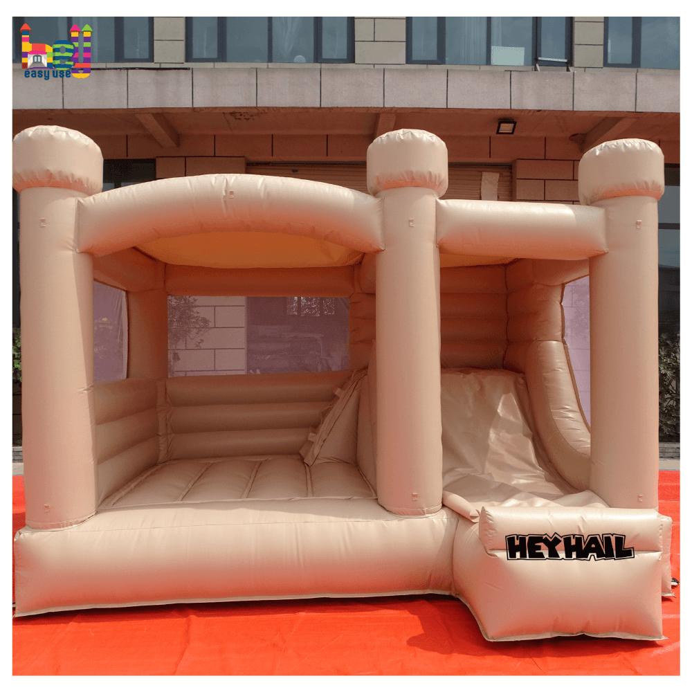 combo water slide bounce house