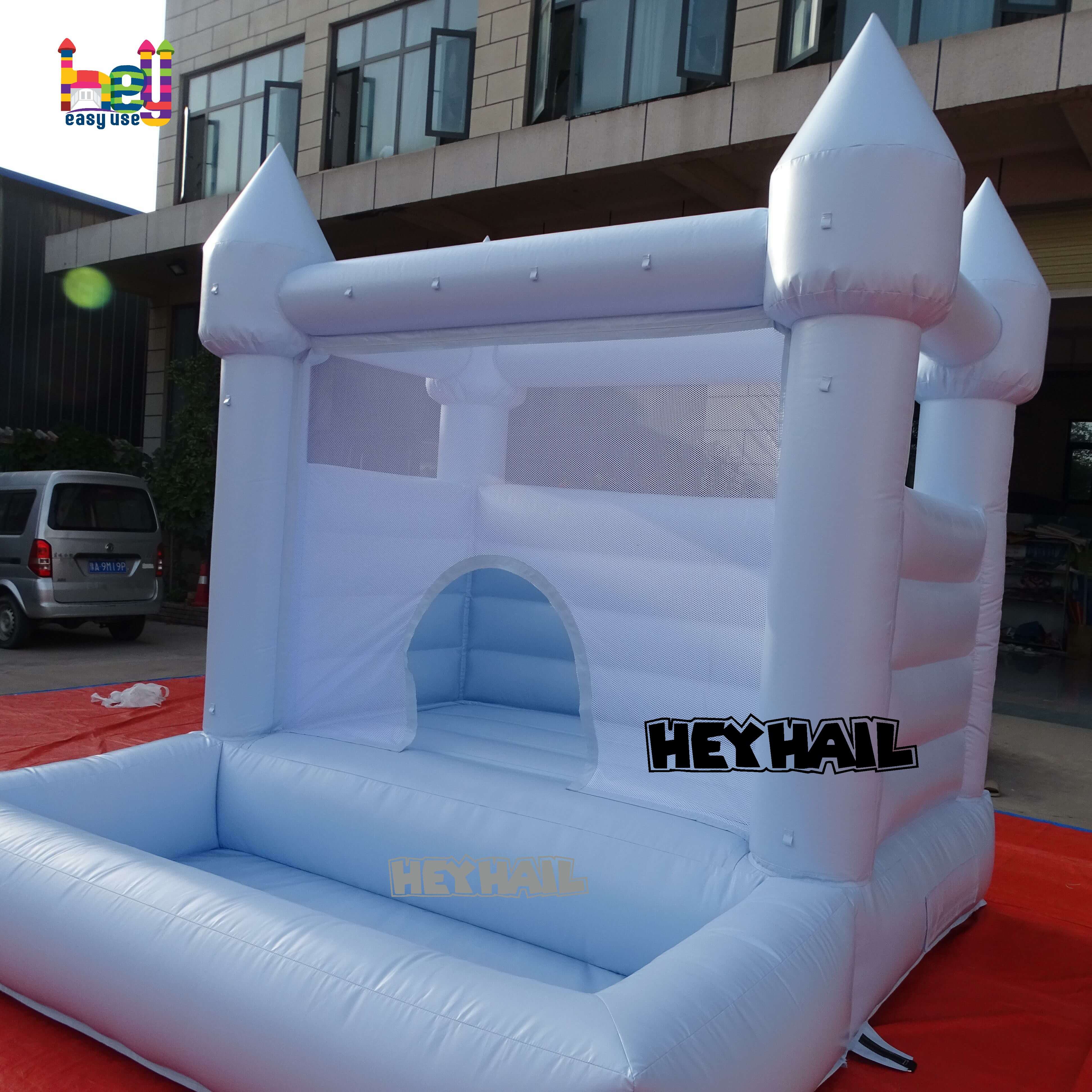 outdoor modern bounce house