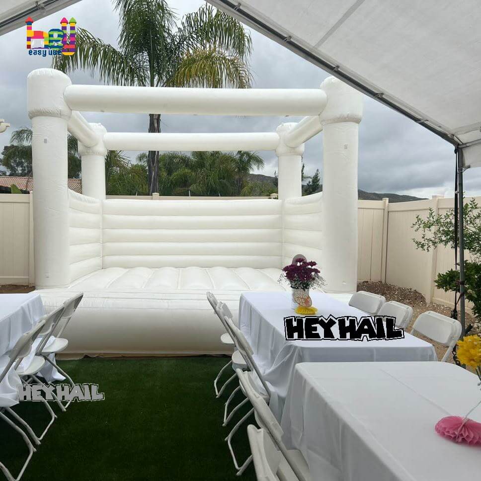 white jumping castle buy