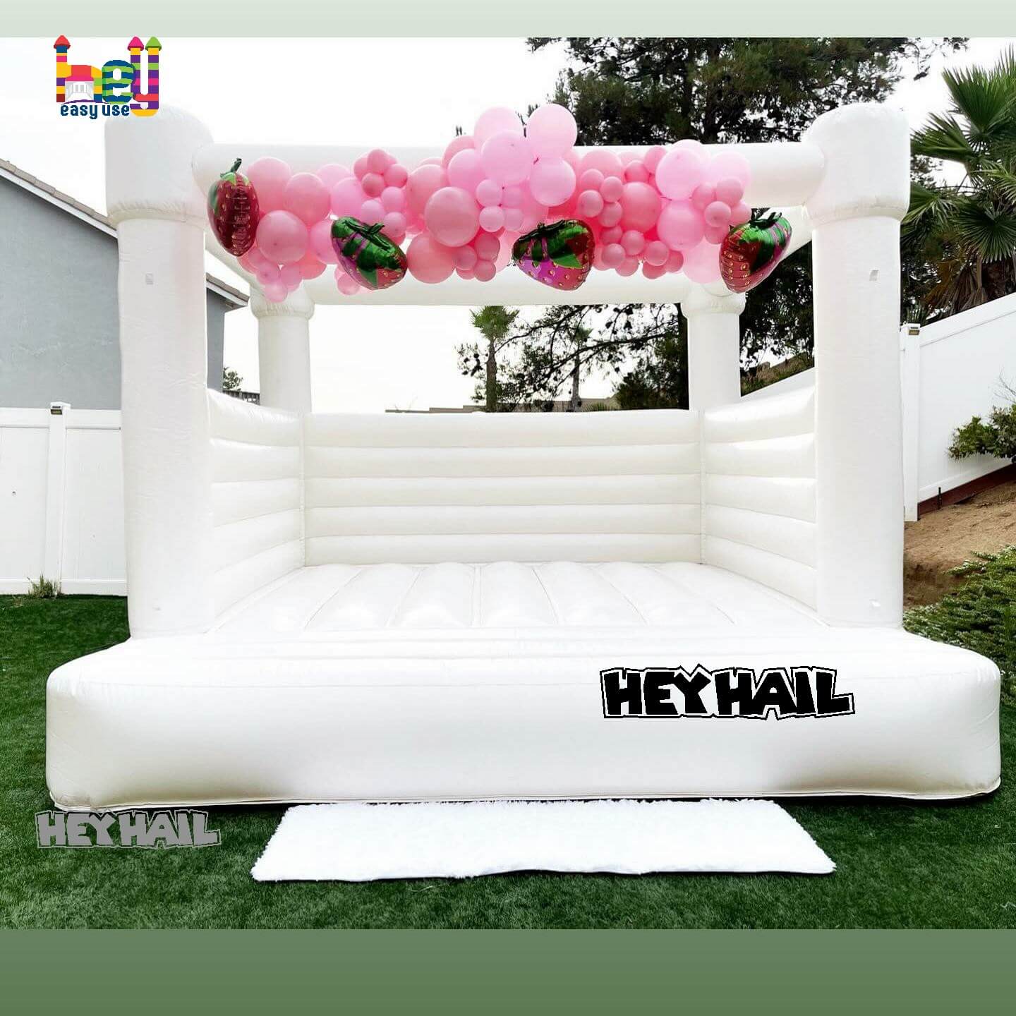 Inflatable PVC White Jumper For Sale