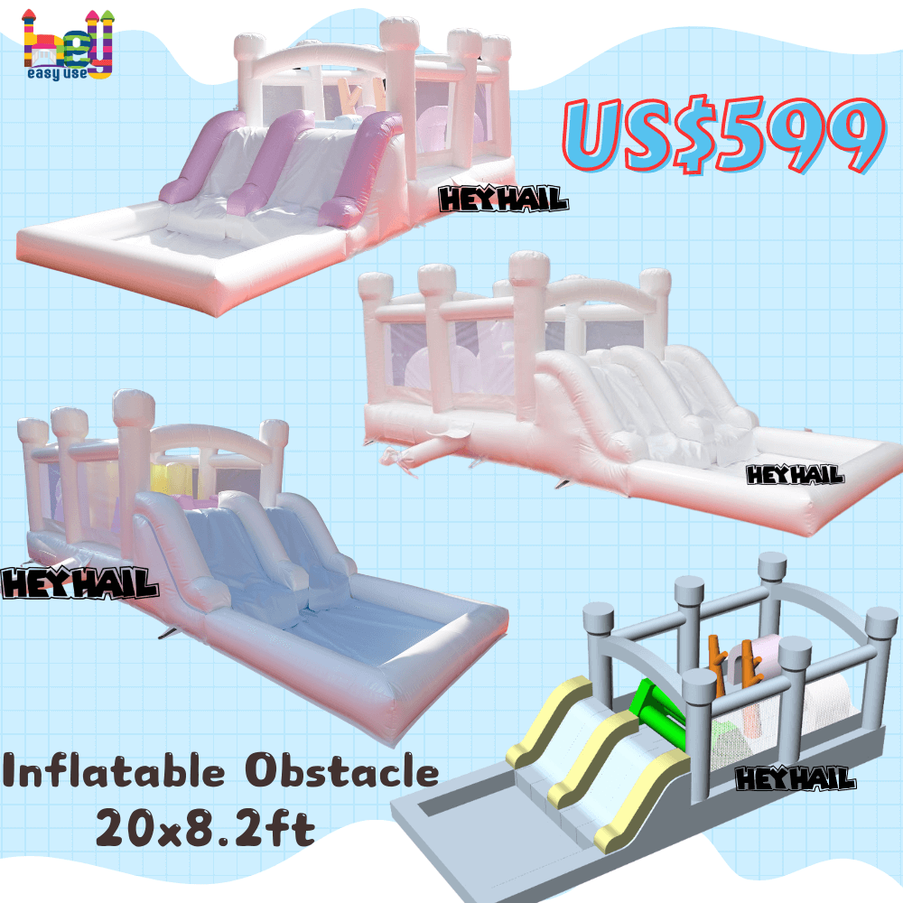 colorful bounce house inflatable combo