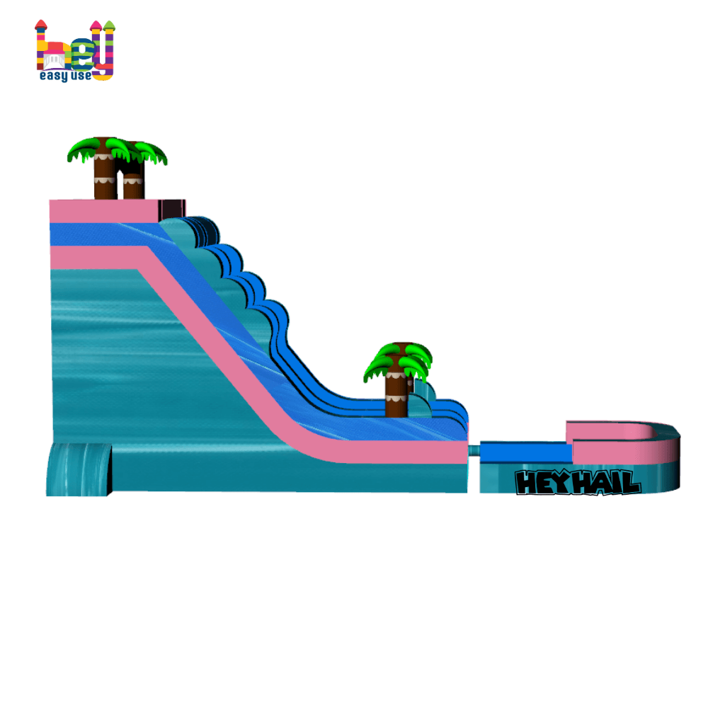 outdoor blow up water slide inflatable