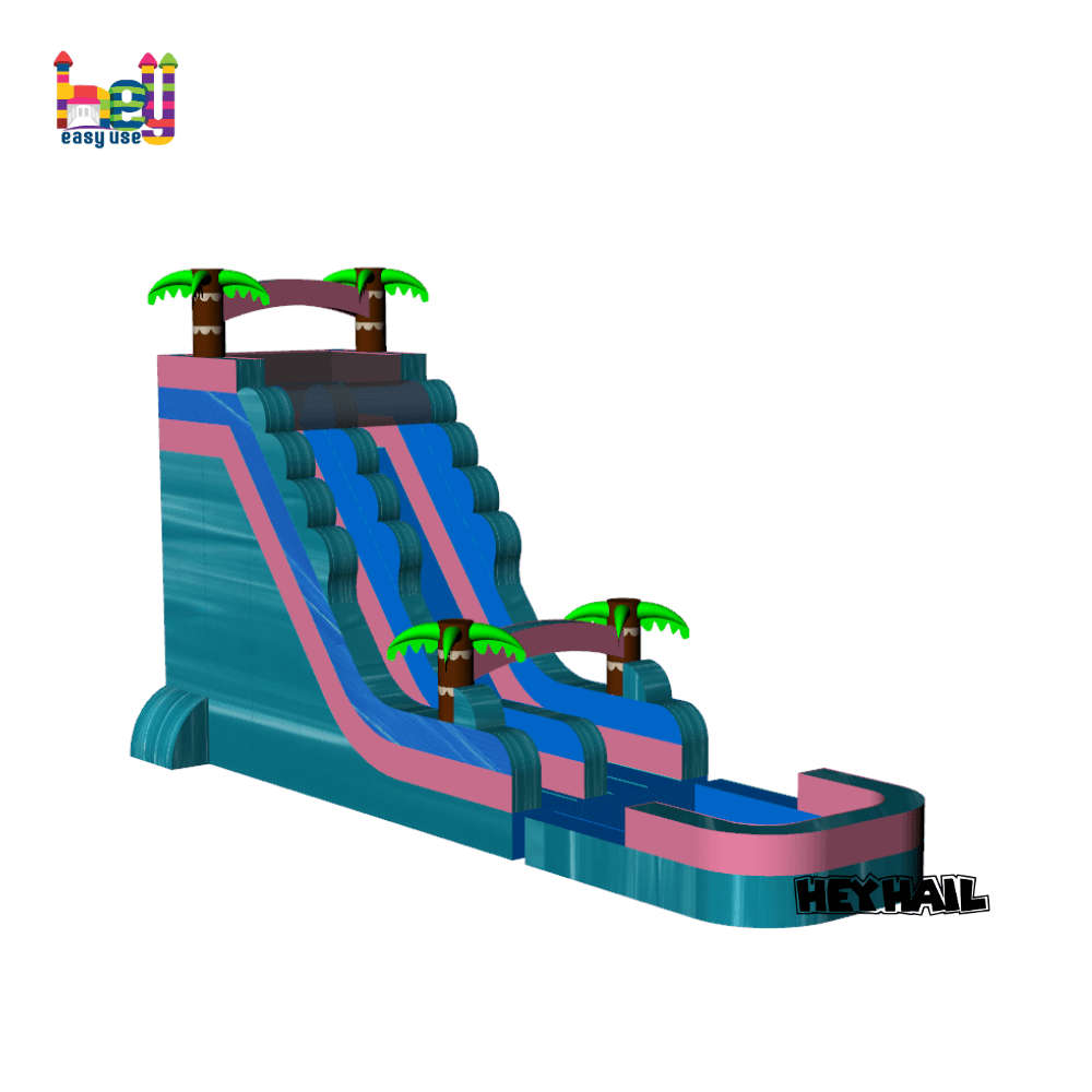 outdoor blow up water slide inflatable