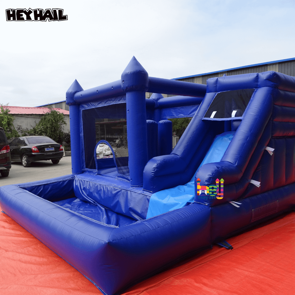 bounce houses and slides
