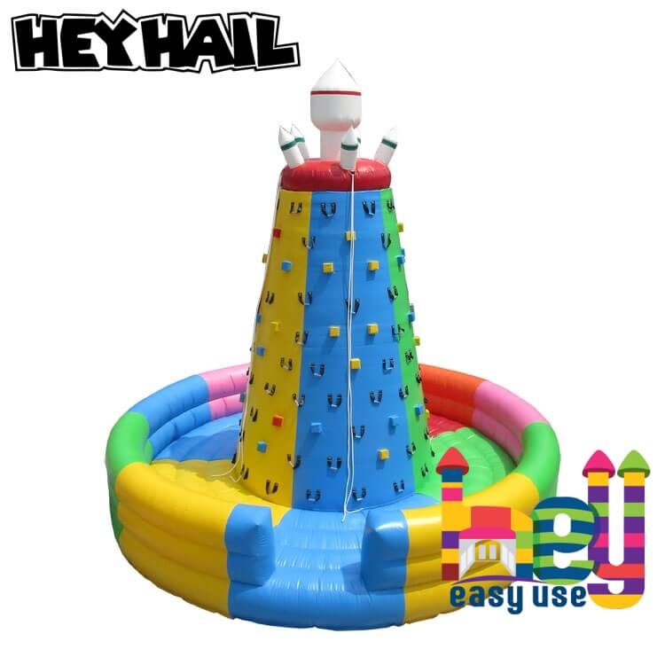 customized inflatable climbing wall