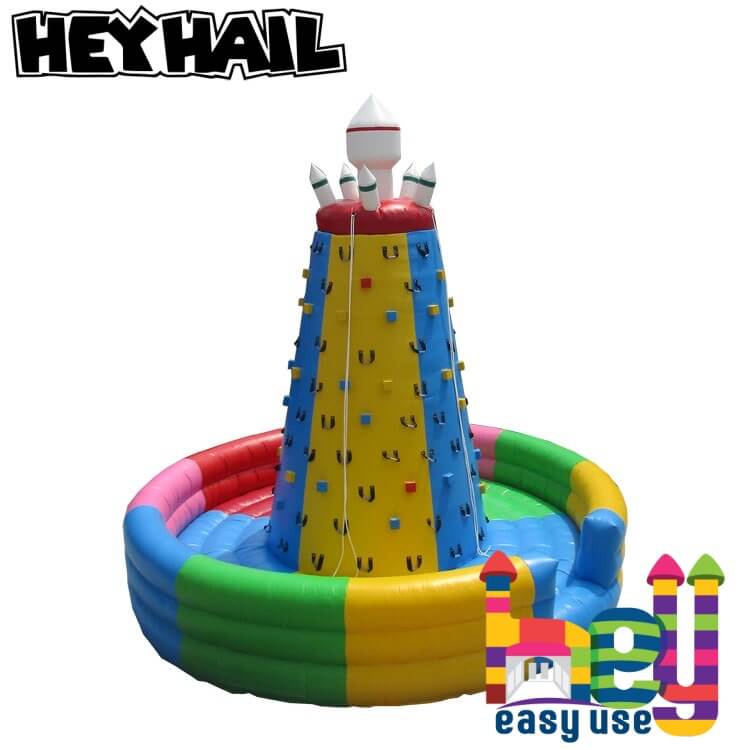 customized inflatable climbing wall
