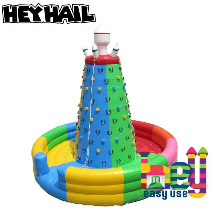 customized inflatable climbing wall