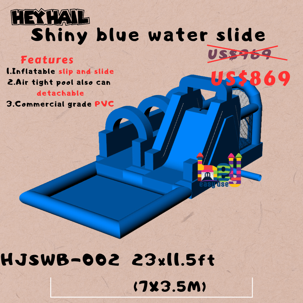 popular inflatable slide with obstacles