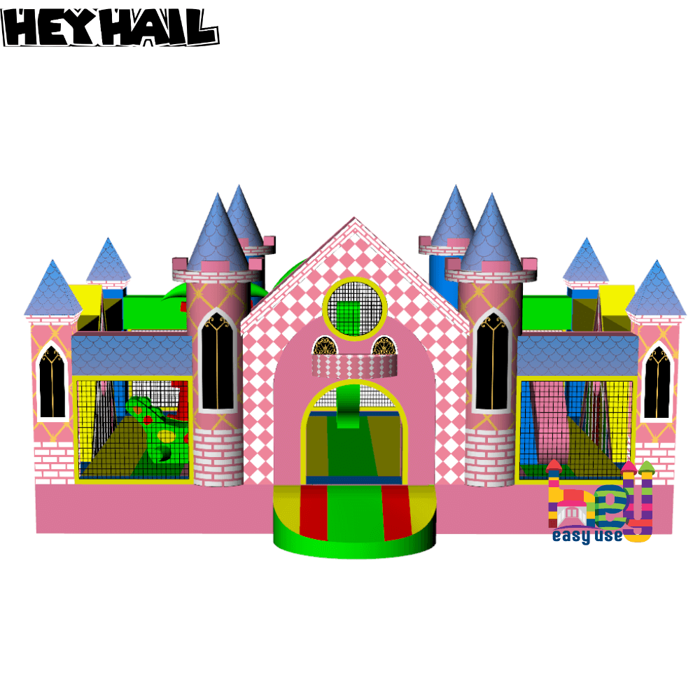 Outdoor Inflatable Bounce House Slide Combo For Sale 