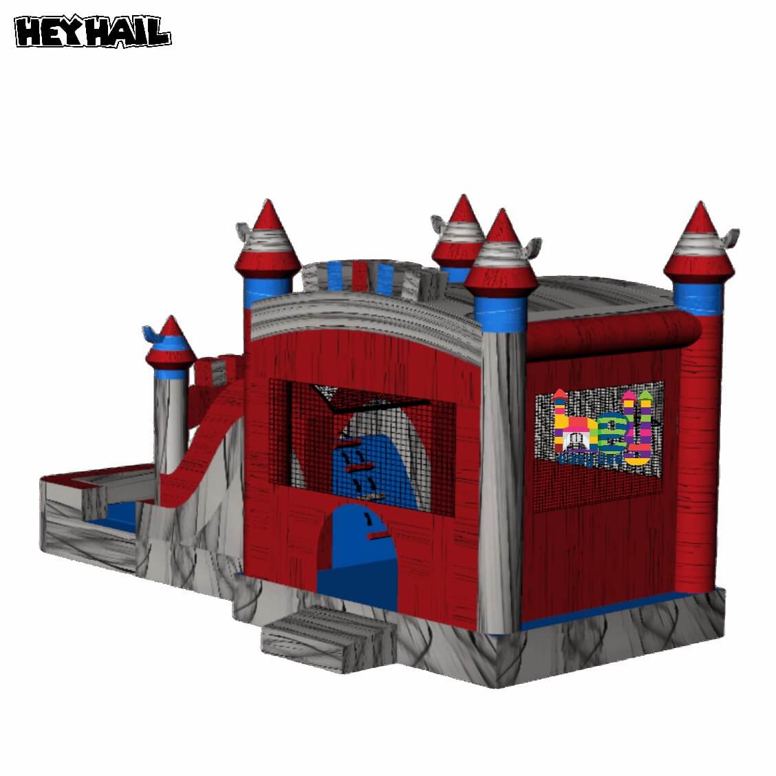 Inflatable Bounce Slide Combo