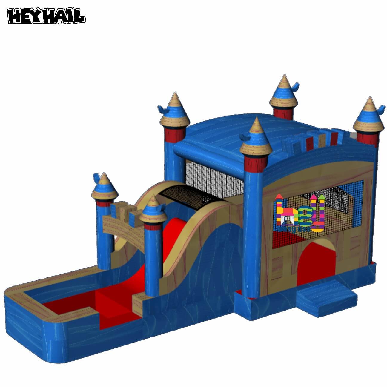 Inflatable Bounce Slide Combo