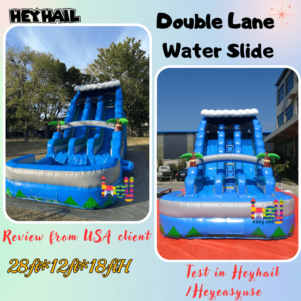 colorful slide.inflatable water pool.inflatable water park