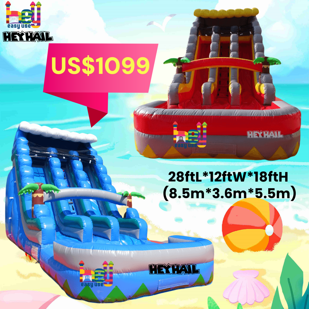 outdoor inflatable water castle