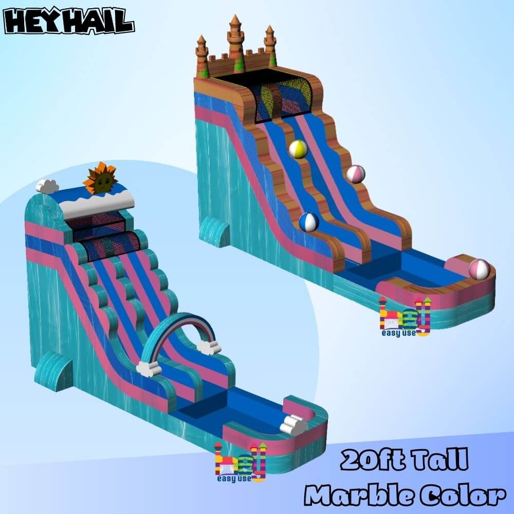 Commercial grade slide inflatable bouncy for sale