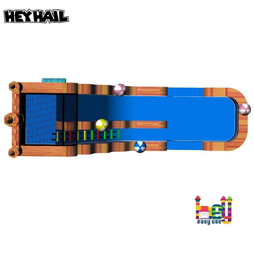 Commercial grade slide inflatable bouncy for sale