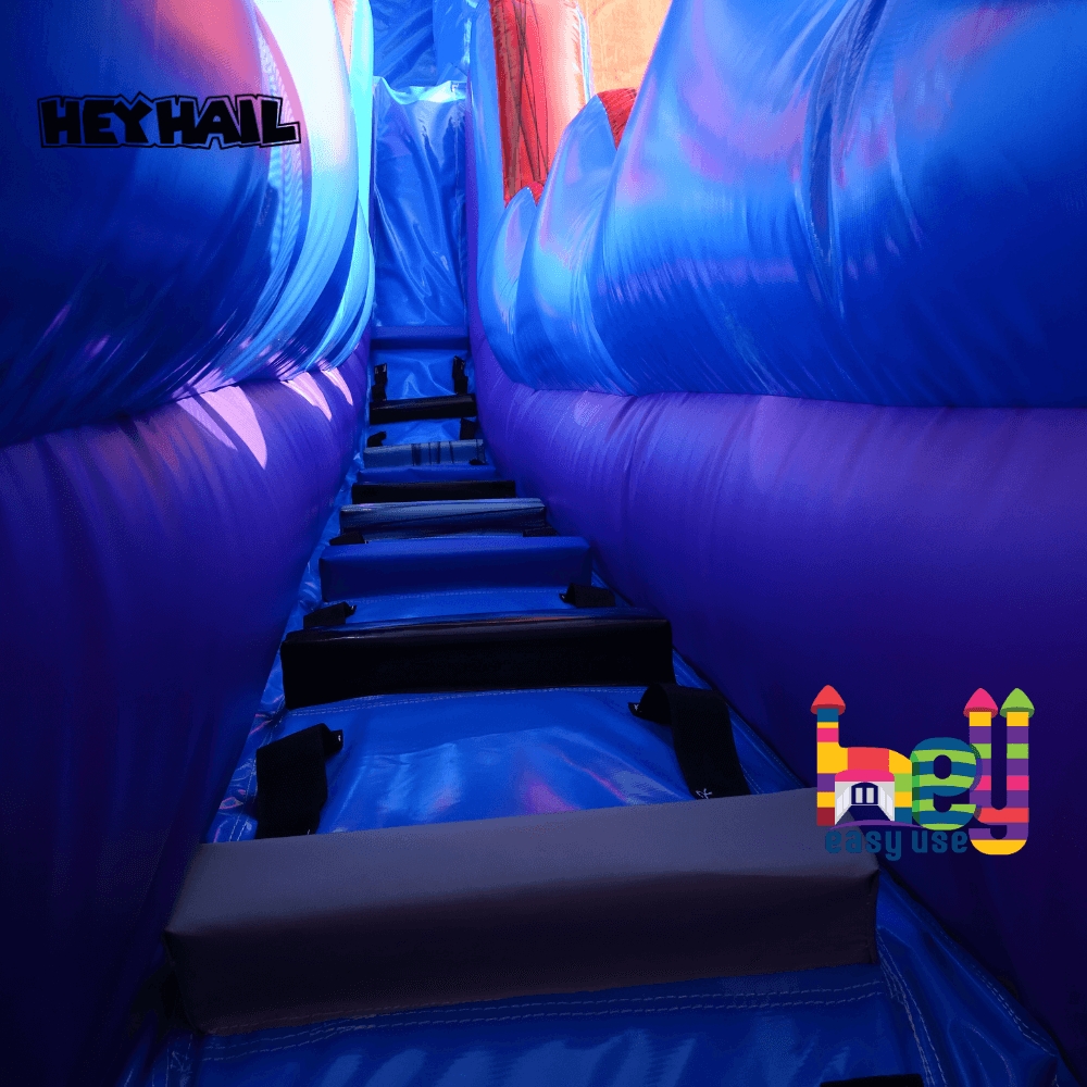 commercial grade building blocks slide inflatable for sale