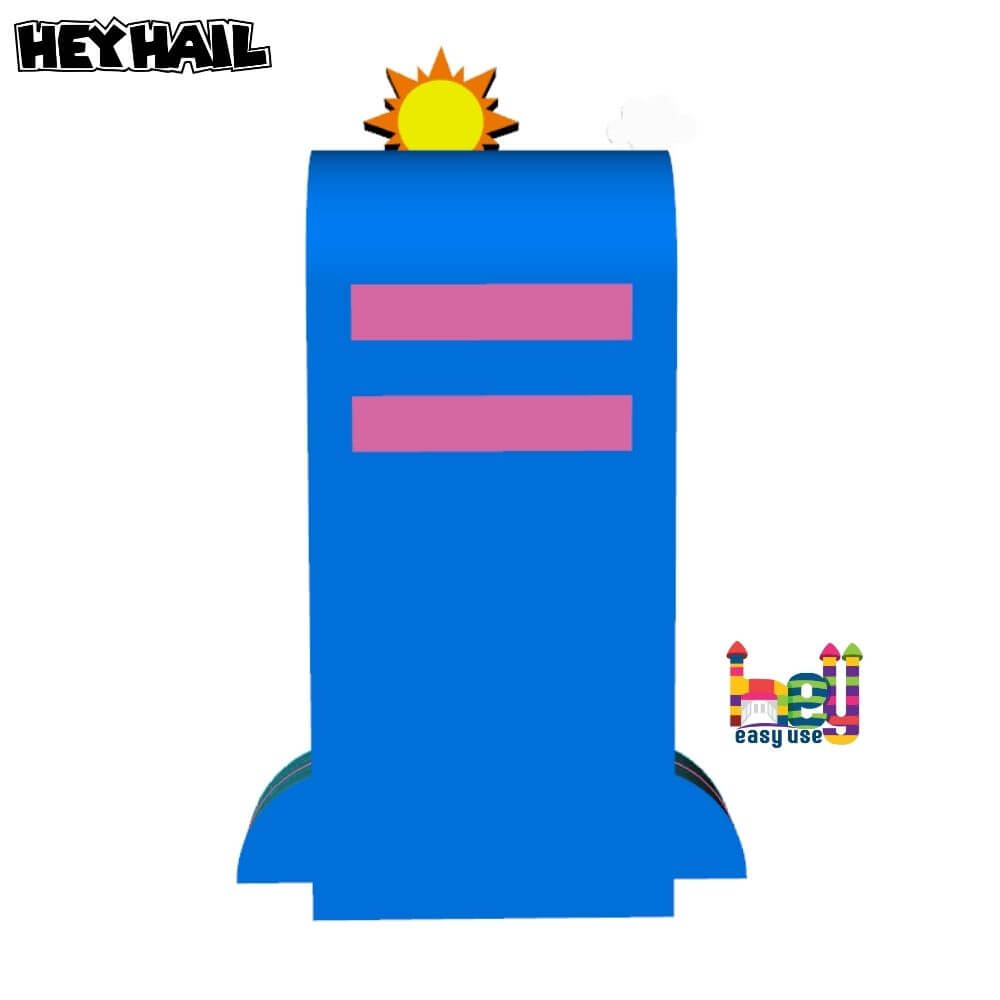 Commercial grade double slide inflatable for sale