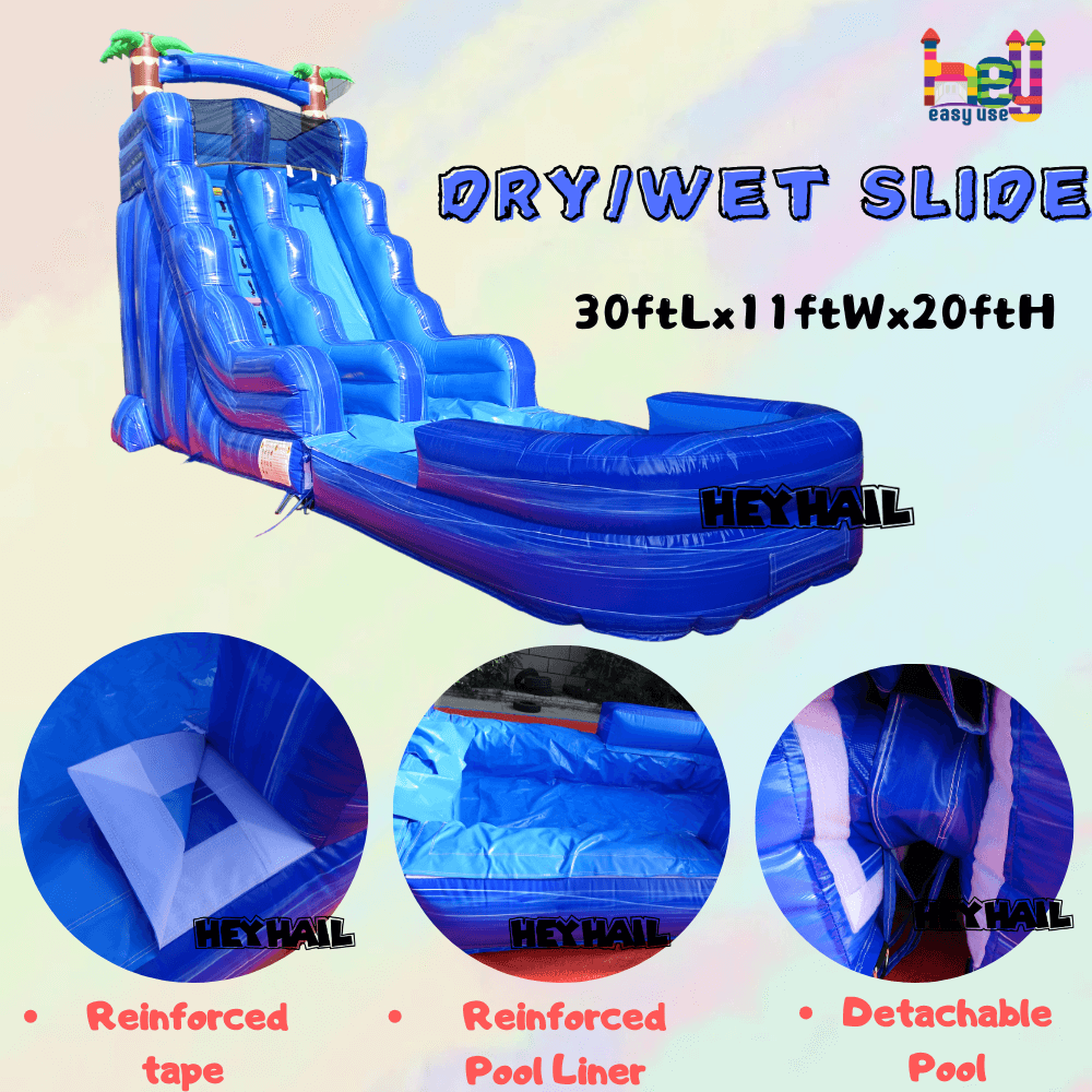 commercial grade water slide inflatable garden for sale