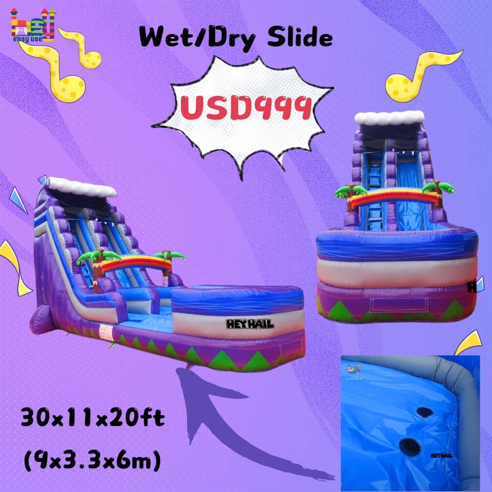 comercial grade inflatable bouncer and slide for sale