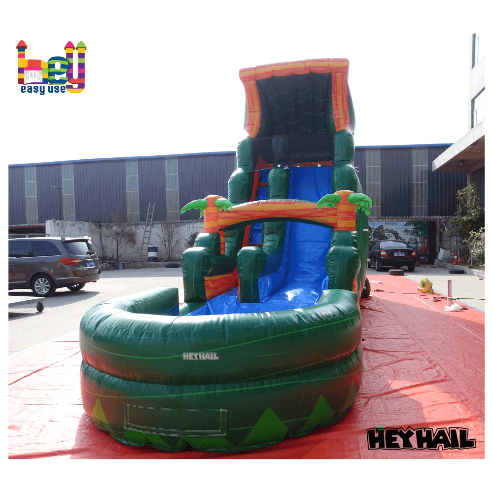 commercial water slide to be used at beach for fun