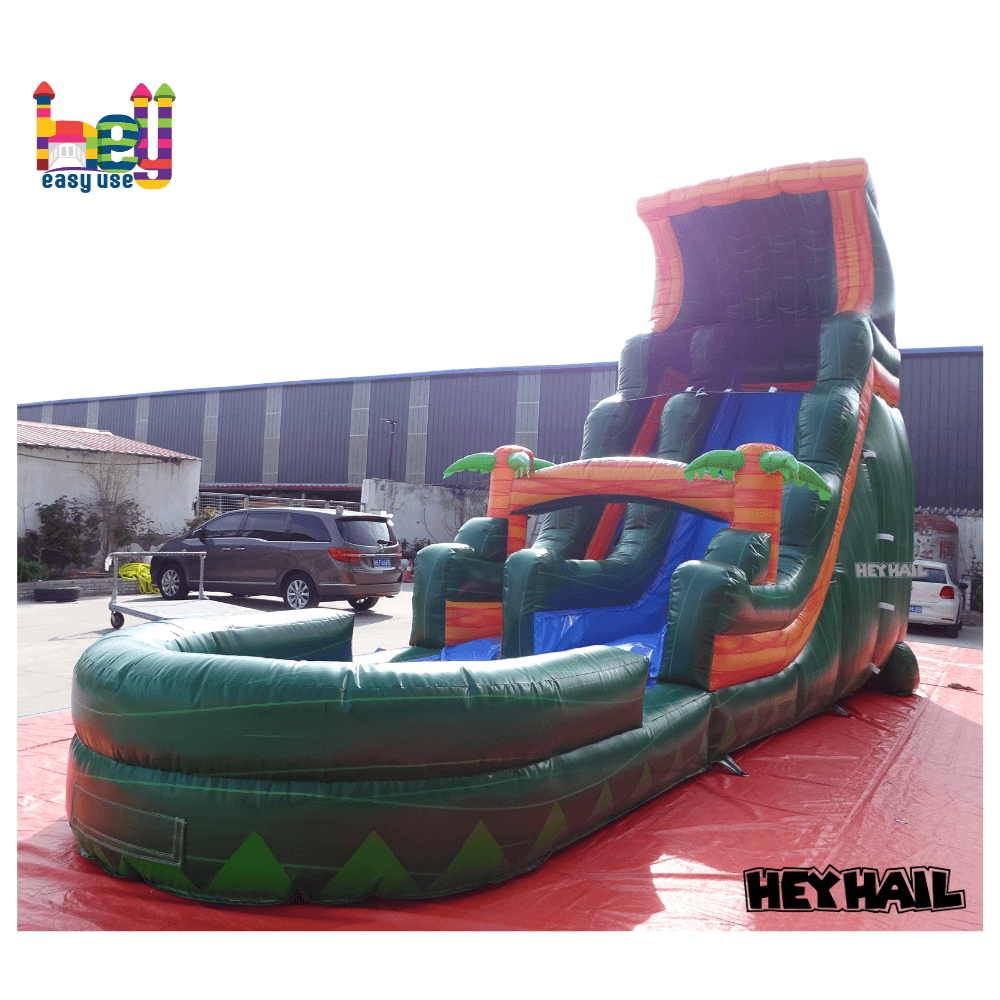 commercial water slide to be used at beach for fun