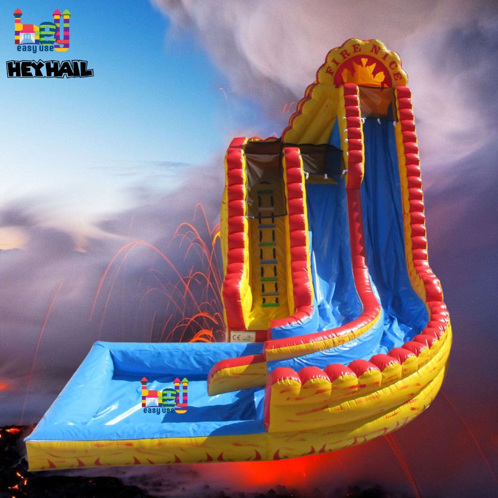 high quality PVC inflatable sea slide